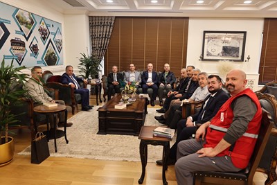Kayseri Talas Belediyesi Başkanı Sayın Mustafa Yalçın için Hayırlı Olsun Ziyareti